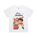 Graphic T-shirt - Kids & Adult Christmas Matching Tee (Family & Snowflakes)