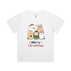 Graphic T-shirt - Kids & Adult Christmas Matching Tee (Animal Family)