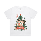 Graphic T-shirt - Kids & Adult Christmas Matching Tee (Tree & Lights)