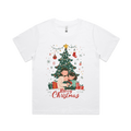 Graphic T-shirt - Kids & Adult Christmas Matching Tee (Tree & Gifts)