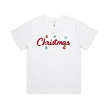 Graphic T-shirt - Kids & Adult Christmas Matching Tee (Classic Minimal)