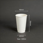 Double Wall Paper Cups (Pack of 1000, 2000, 5000) With Custom Printing