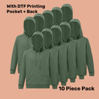 Premium Fleece Hoodie Pack (5 or 10) – Special Offer | Quality Hoodie with Custom Printing