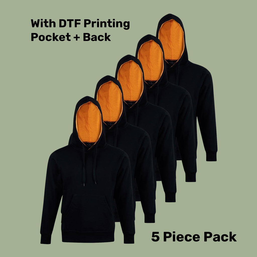 Premium Fleece Hoodie Pack (5 or 10) – Special Offer | Quality Hoodie with Custom Printing