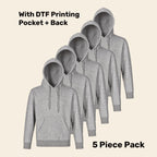 Premium Fleece Hoodie Pack (5 or 10) – Special Offer | Quality Hoodie with Custom Printing