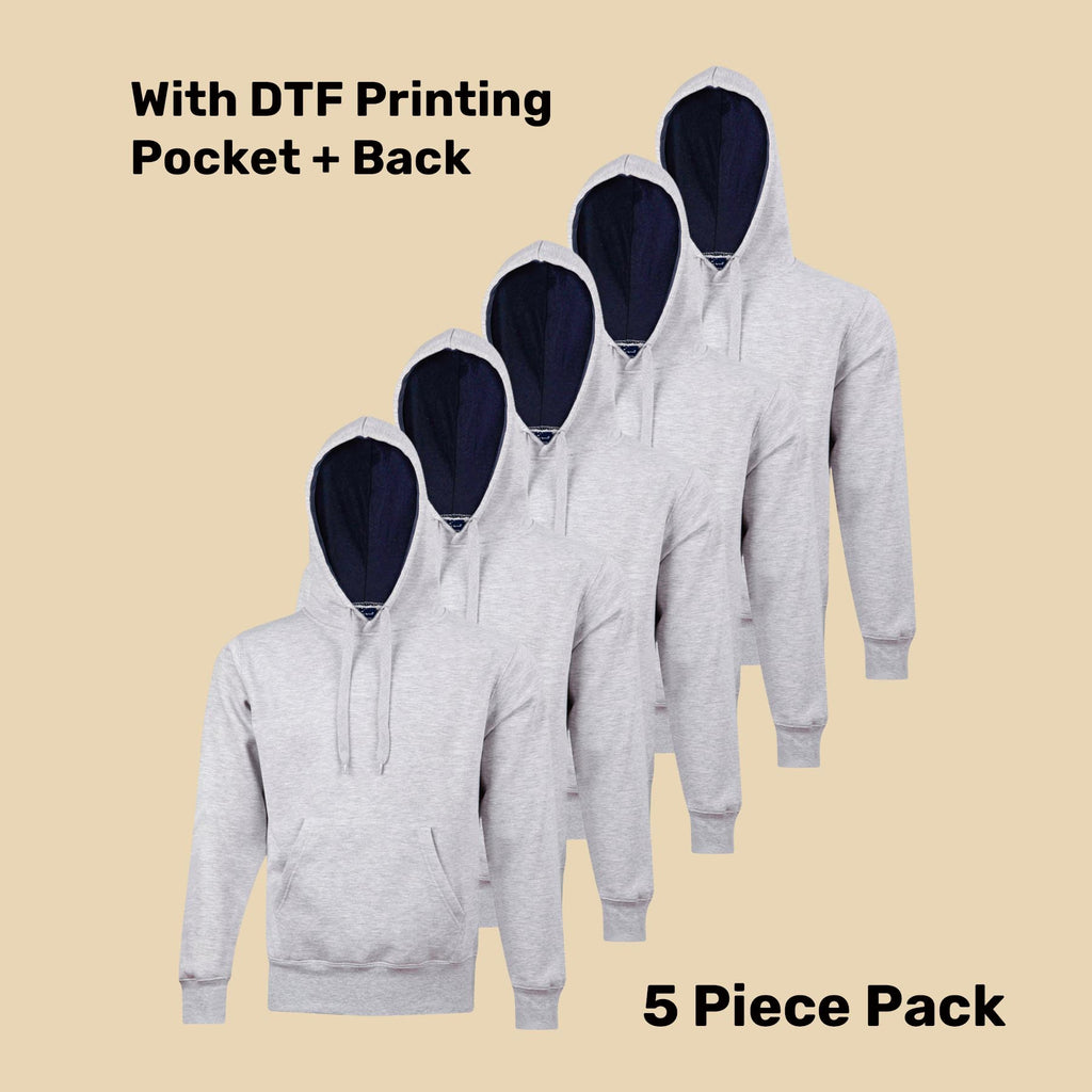Premium Fleece Hoodie Pack (5 or 10) – Special Offer | Quality Hoodie with Custom Printing