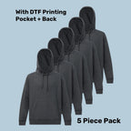 Premium Fleece Hoodie Pack (5 or 10) – Special Offer | Quality Hoodie with Custom Printing