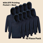 Premium Fleece Hoodie Pack (5 or 10) – Special Offer | Quality Hoodie with Custom Printing