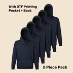 Premium Fleece Hoodie Pack (5 or 10) – Special Offer | Quality Hoodie with Custom Printing