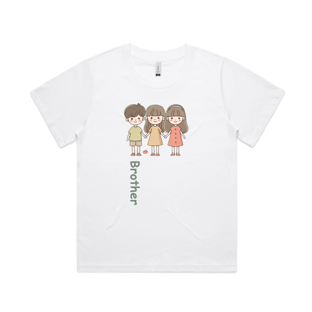Graphic T-shirt - Siblings Matching Tee (Brother)