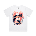 Graphic T-shirt - Sisters Matching Tee (Leaves & Flowers)