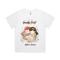 Graphic T-shirt - Sisters Matching Tee (Family First)