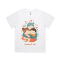 Graphic T-shirt - Brothers & Sisters Matching Tee (Cousins R US, text costomisable)
