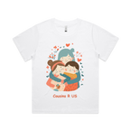 Graphic T-shirt - Brothers & Sisters Matching Tee (Cousins R US, text costomisable)