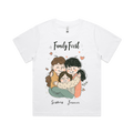 Graphic T-shirt - Sisters Matching Tee (Family First)