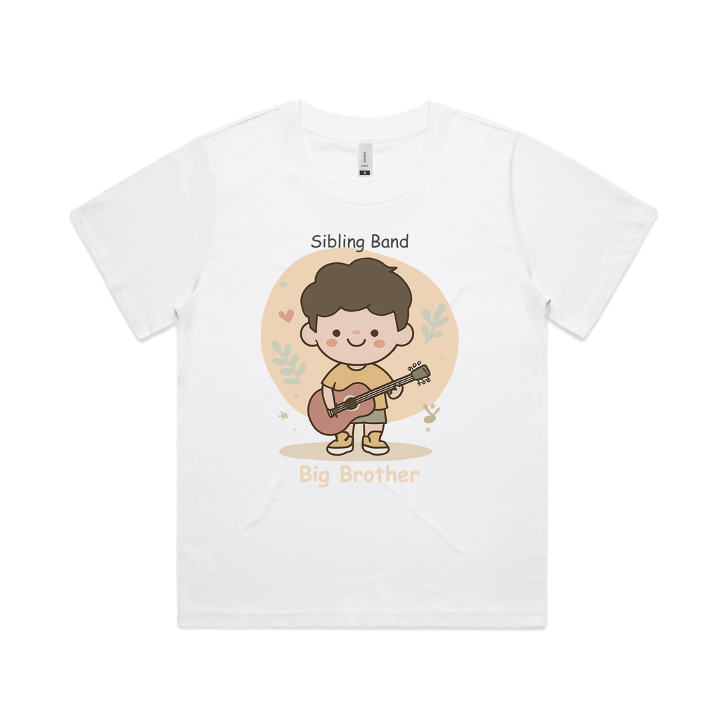 Graphic T-shirt - Guitar Boy Matching Tee (Sibling Band)