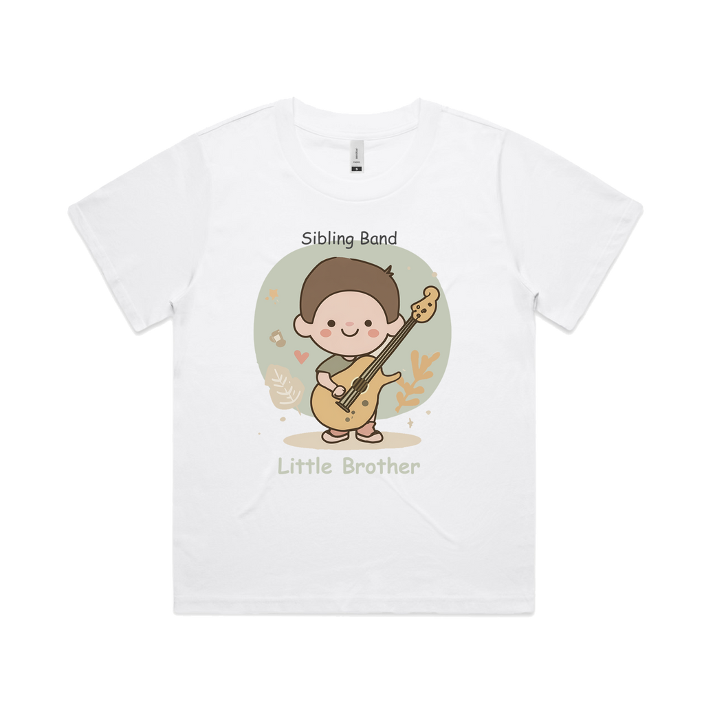 Graphic T-shirt - Bass Boy Matching Tee (Sibling Band)
