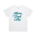 Graphic T-shirt - Dolphin Starfish Matching Tee (Mom, Dad & Me)