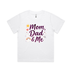 Graphic T-shirt - Heart, Rainbow, Sun Matching Tee (Mom, Dad & Me)