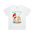 Graphic T-shirt - Painting Matching Tee (Mom & Me)