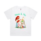 Graphic T-shirt - Painting Matching Tee (Mom & Me)