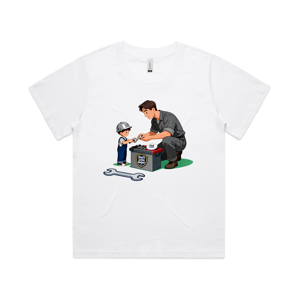 Graphic T-shirt - Dad & Me Matching Tee (Dad's Little Helper)