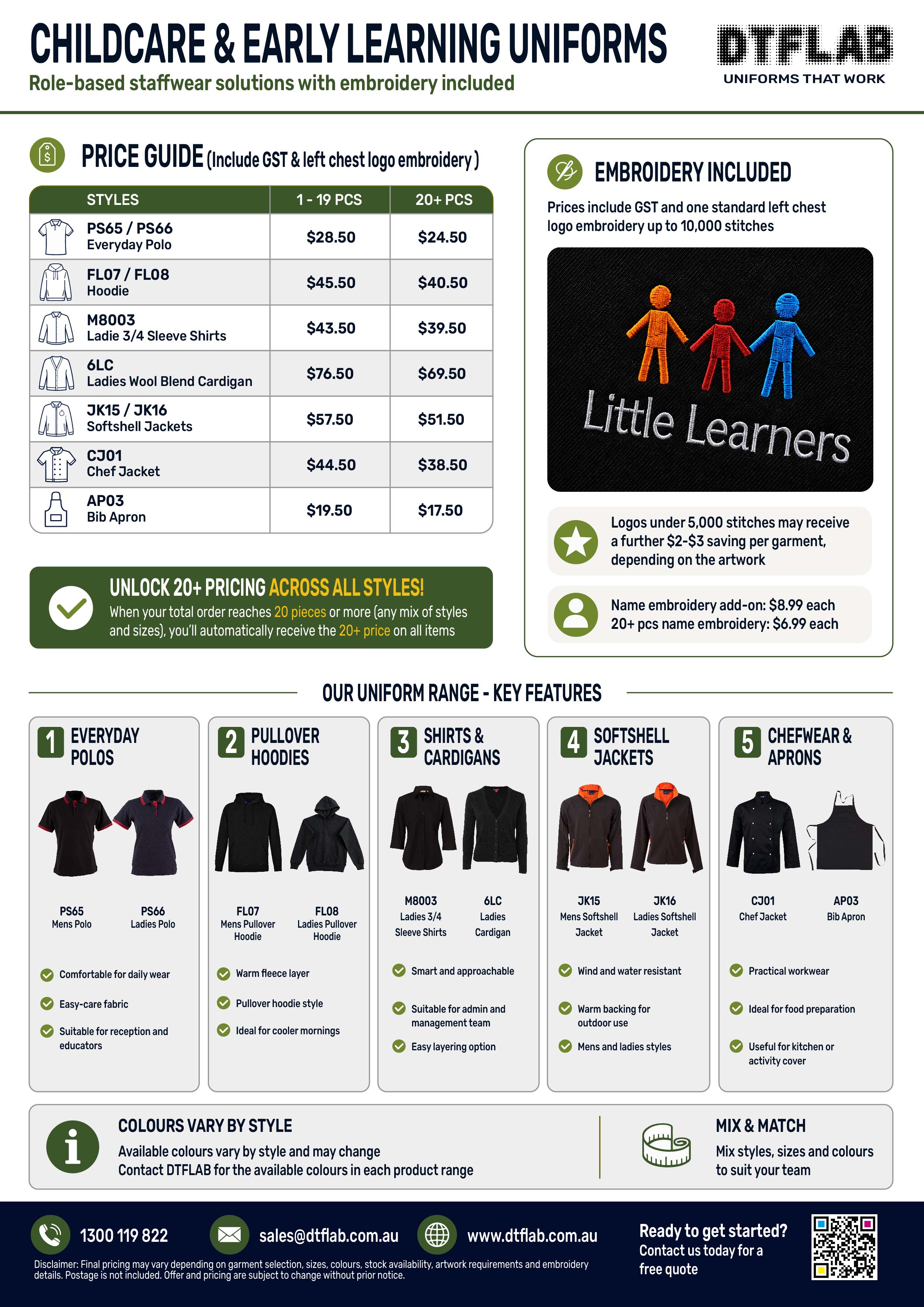 Childcare Mix & Match Bundle