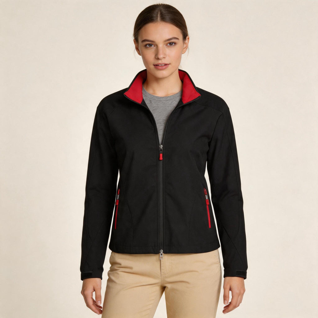Ladies 3-Layer Softshell Jacket Pack | Water Repellent & Windproof with Embroidery or Custom Printing