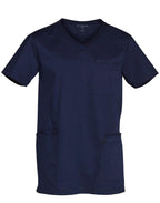 Mens Contrast Trim Scrub| 160gsm Stretch Scrub with Custom Embroidery
