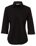 Ladies Nano Tech 3/4 Sleeve Shirt | Nano Silk Protein Finish with Custom Embroidery