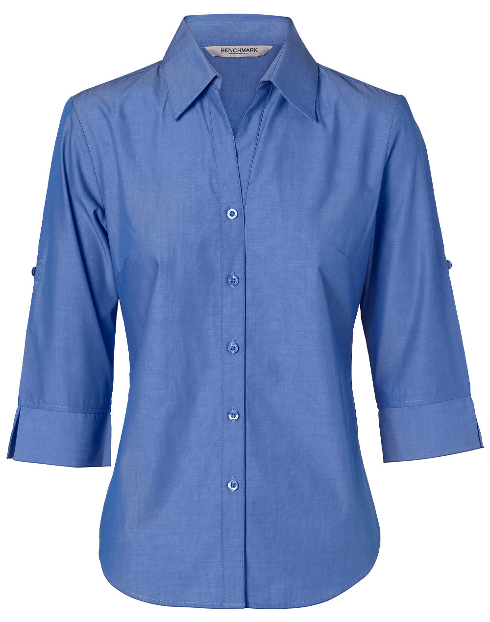 Ladies Nano Tech 3/4 Sleeve Shirt | Nano Silk Protein Finish with Custom Embroidery