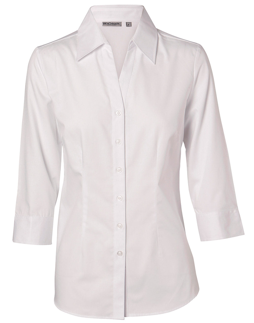Ladies Nano Tech 3/4 Sleeve Shirt | Nano Silk Protein Finish with Custom Embroidery
