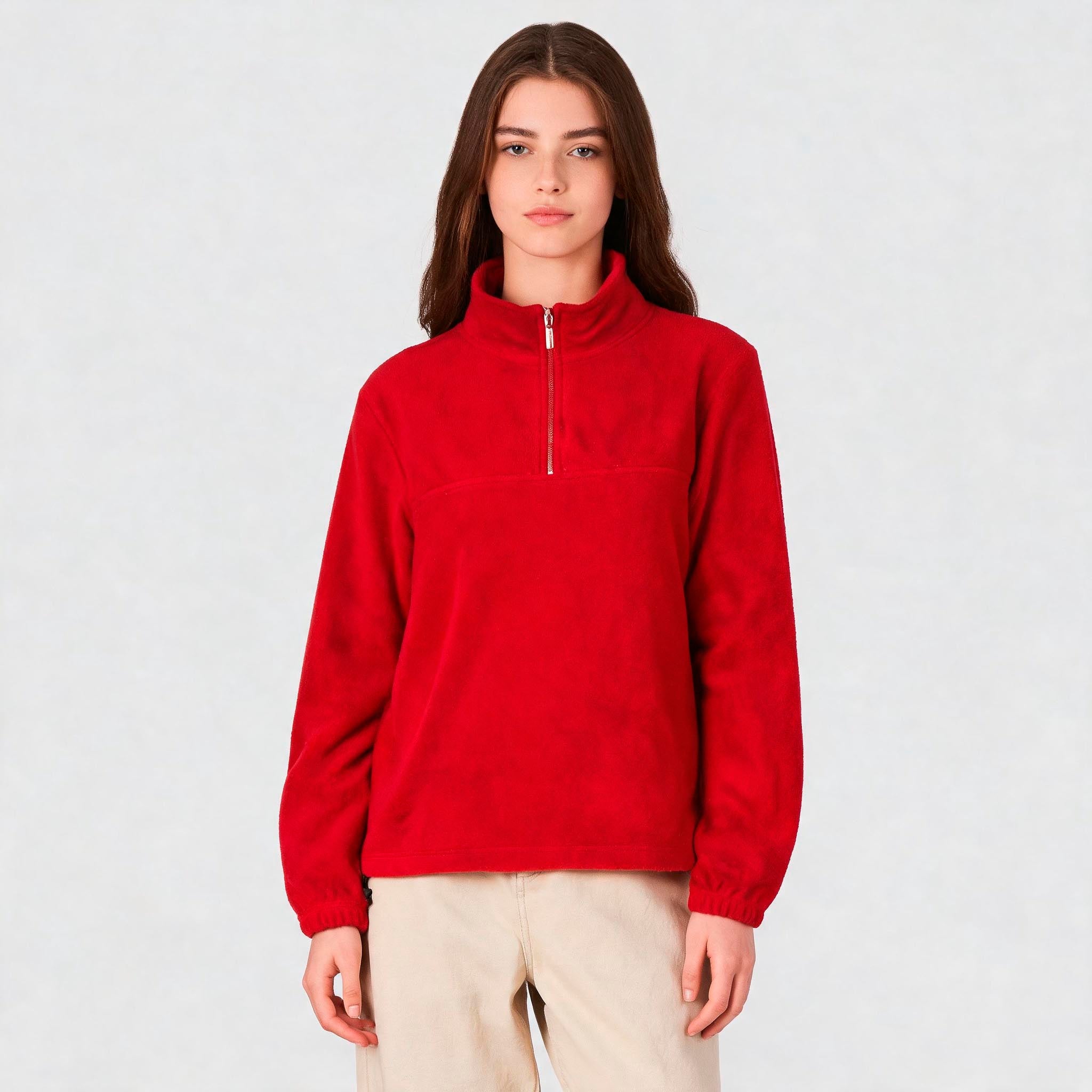 Half Zip Polar Fleece Pullover Pack | 320gsm Anti-Pill Fleece with Custom Printing