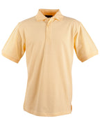 Mens Combed Cotton Pique Polo | 210gsm Premium Polo with Embroidery or Custom Printing