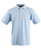 Mens Combed Cotton Pique Polo | 210gsm Premium Polo with Embroidery or Custom Printing