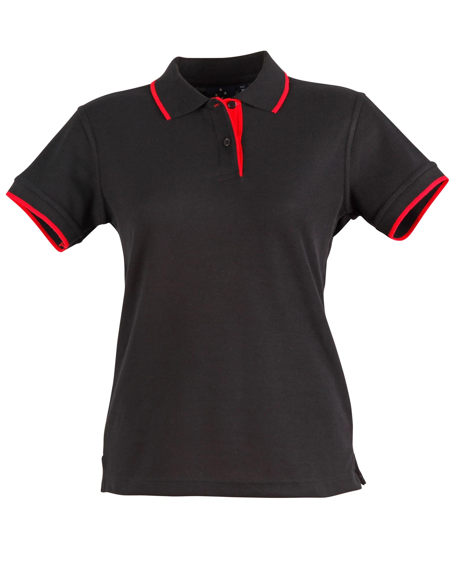 Ladies Contrast Pique Polo | 240gsm Poly-Cotton Polo with Embroidery or Custom Printing