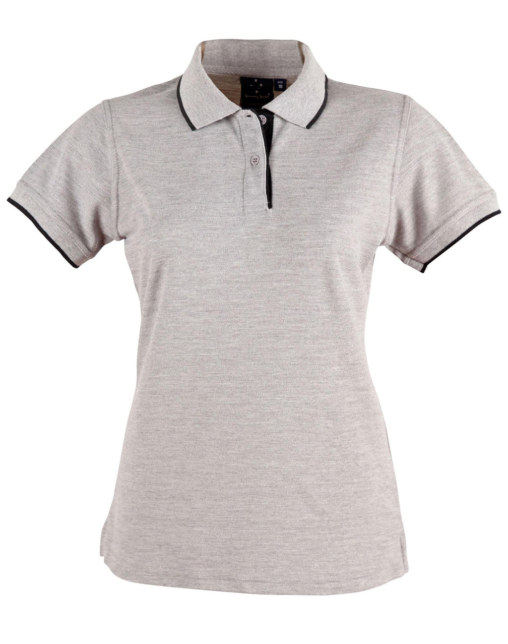 Ladies Contrast Pique Polo | 240gsm Poly-Cotton Polo with Embroidery or Custom Printing