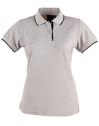 Ladies Contrast Pique Polo | 240gsm Poly-Cotton Polo with Embroidery or Custom Printing