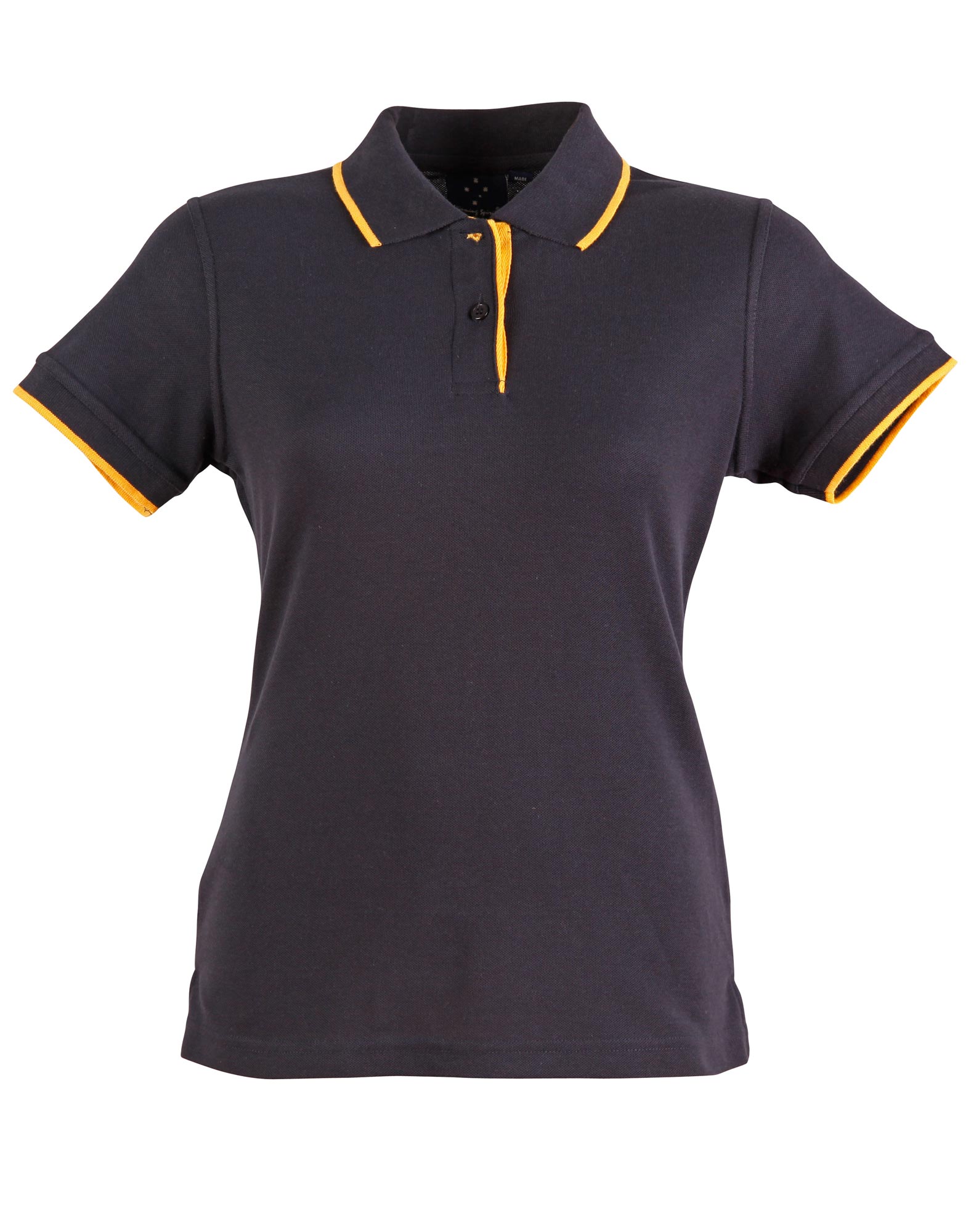 Ladies Contrast Pique Polo | 240gsm Poly-Cotton Polo with Embroidery or Custom Printing