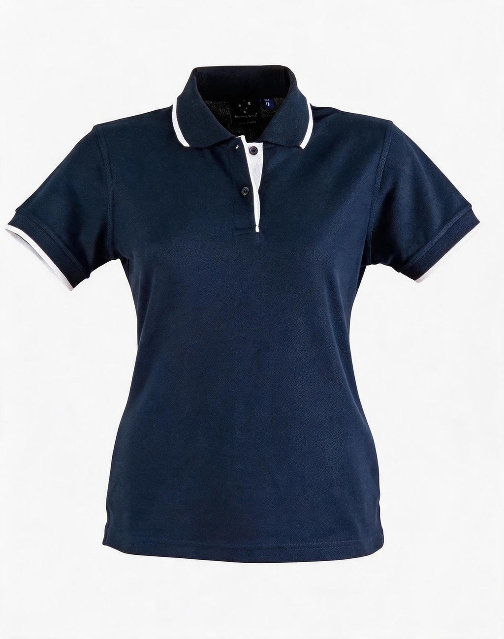 Ladies Contrast Pique Polo | 240gsm Poly-Cotton Polo with Embroidery or Custom Printing