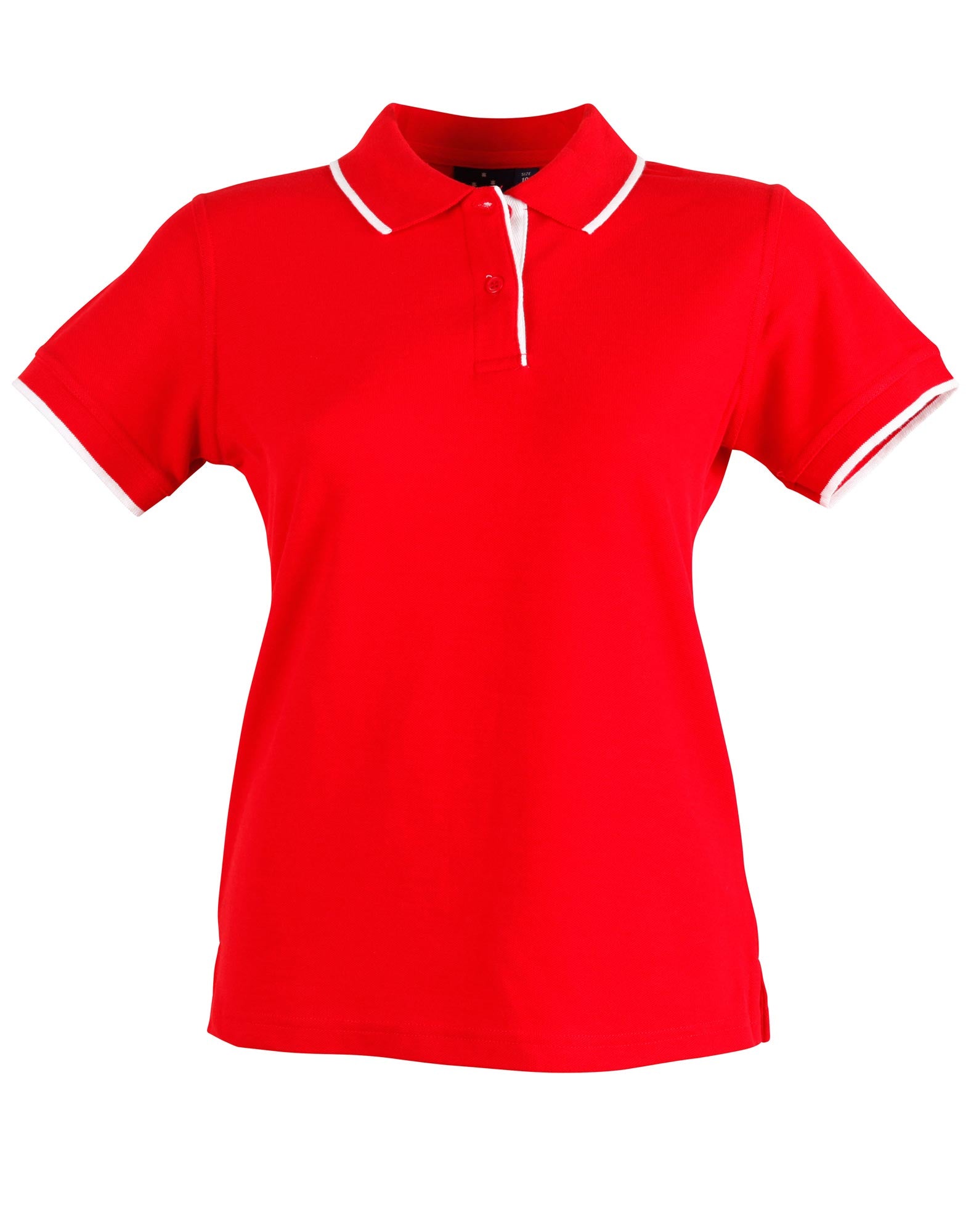 Ladies Contrast Pique Polo | 240gsm Poly-Cotton Polo with Embroidery or Custom Printing