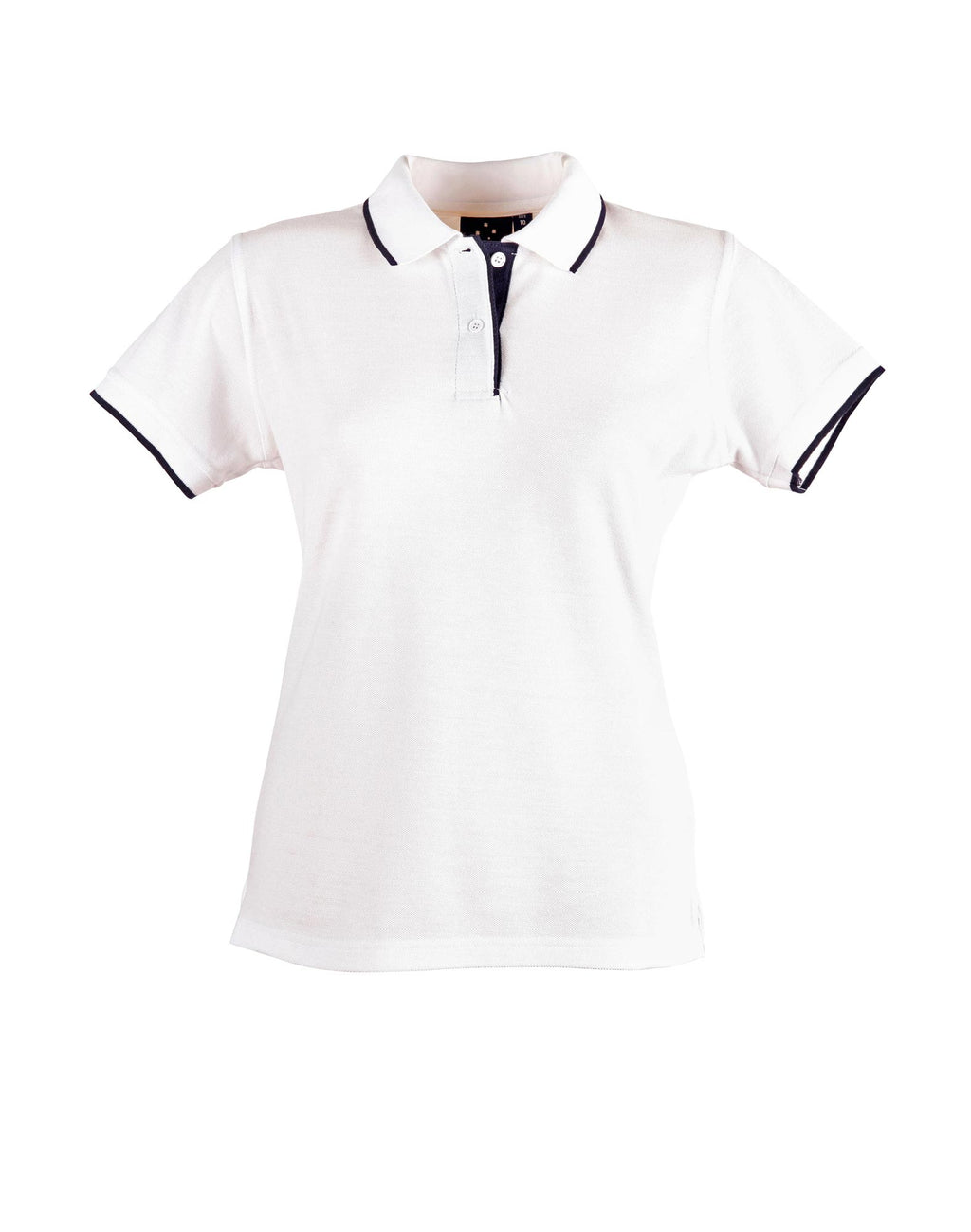 Ladies Contrast Pique Polo | 240gsm Poly-Cotton Polo with Embroidery or Custom Printing