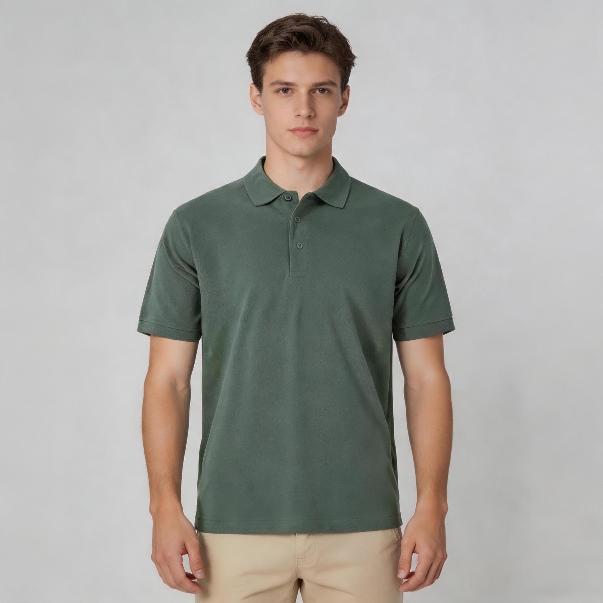 Mens Soft Feel Stretch Polo | 200gsm Hard Wearing Polo with Embroidery or Custom Printing