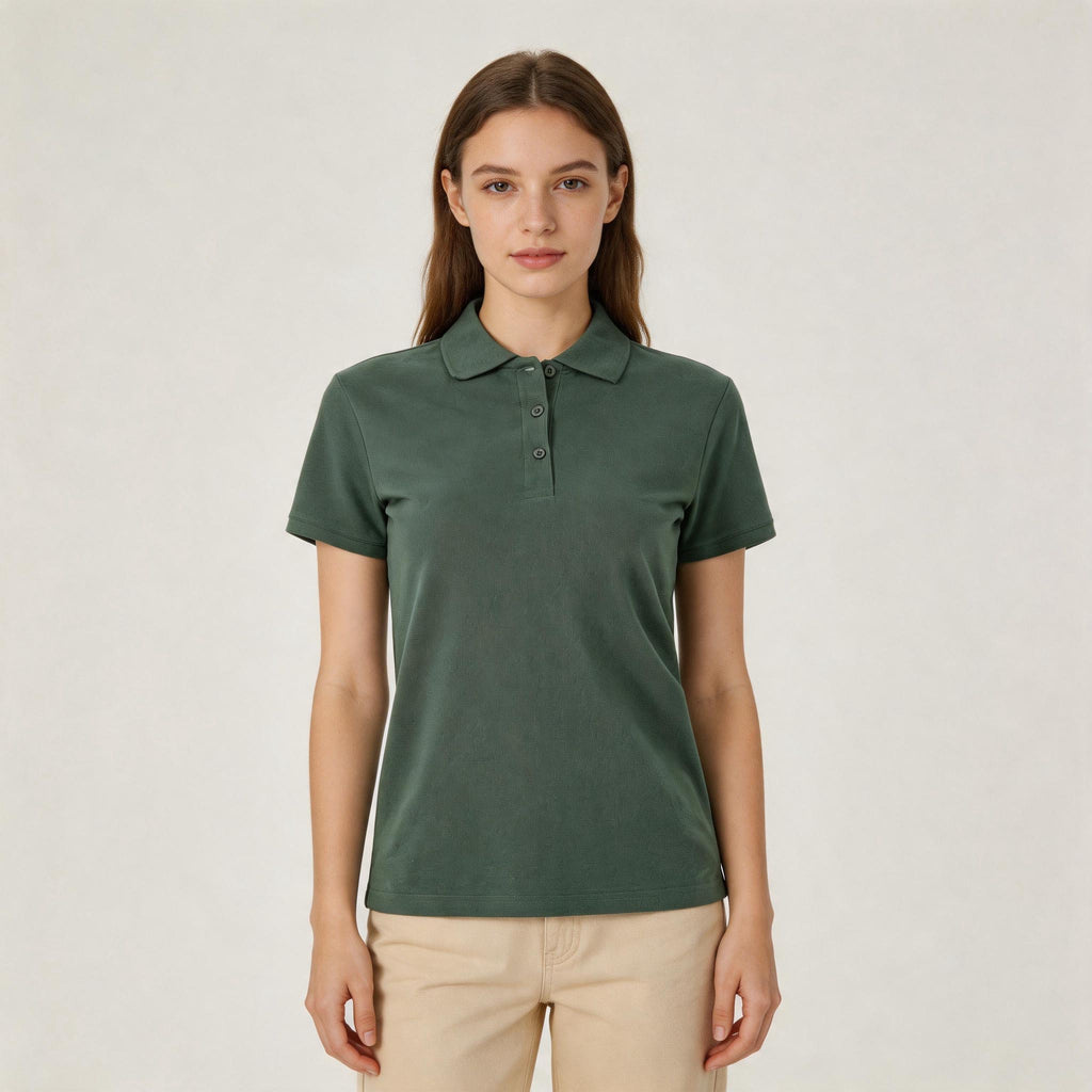 Ladies Soft Feel Stretch Polo | 200gsm Hard Wearing Polo with Embroidery or Custom Printing