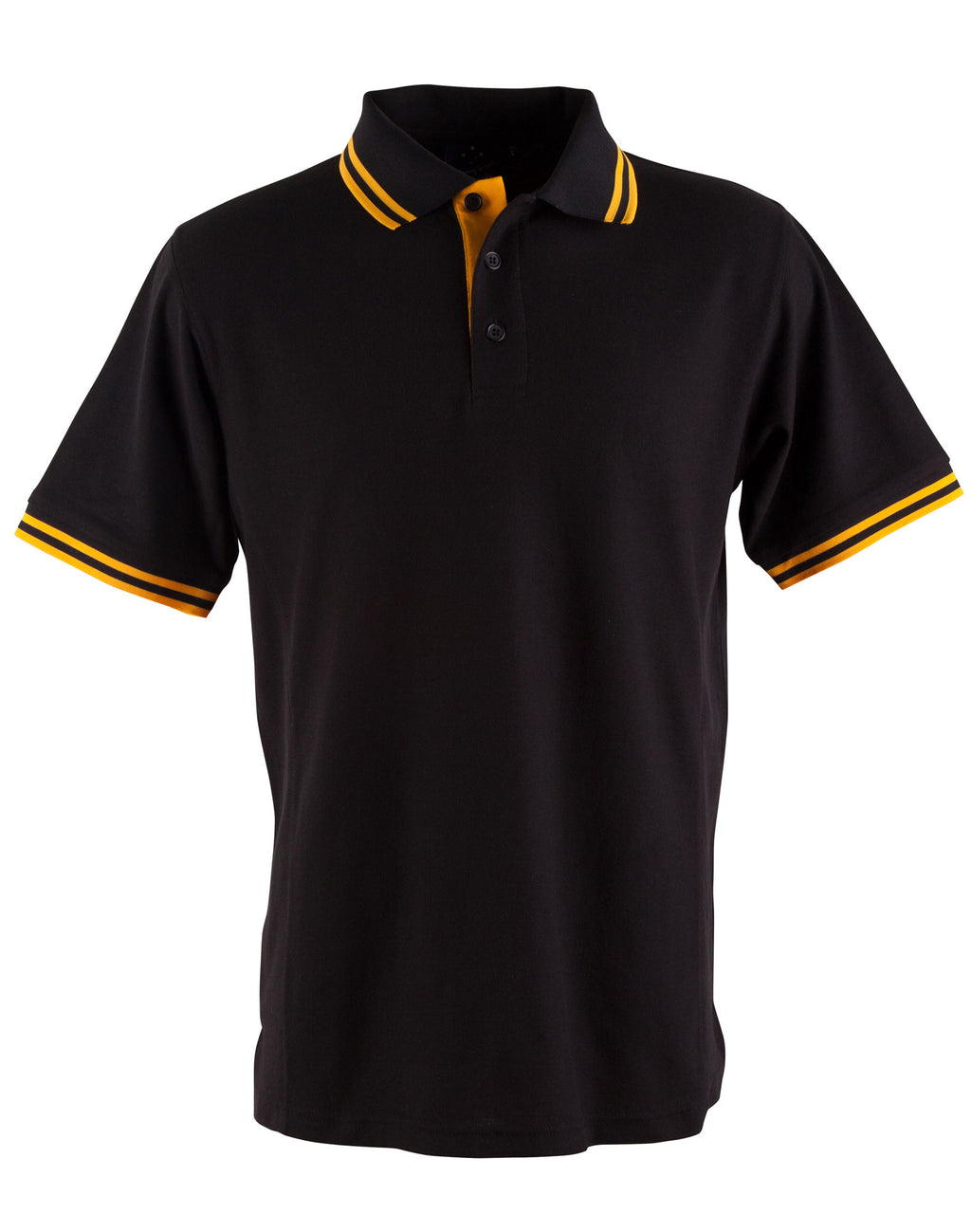 Mens TrueDry Contrast Pique Polo | 185gsm Cotton Blend with Embroidery or Custom Printing