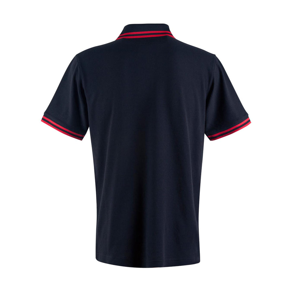 Mens TrueDry Contrast Pique Polo | 185gsm Cotton Blend with Embroidery or Custom Printing