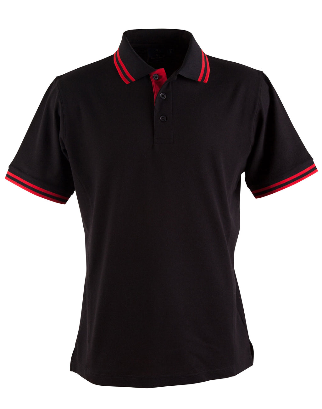 Mens TrueDry Contrast Pique Polo | 185gsm Cotton Blend with Embroidery or Custom Printing