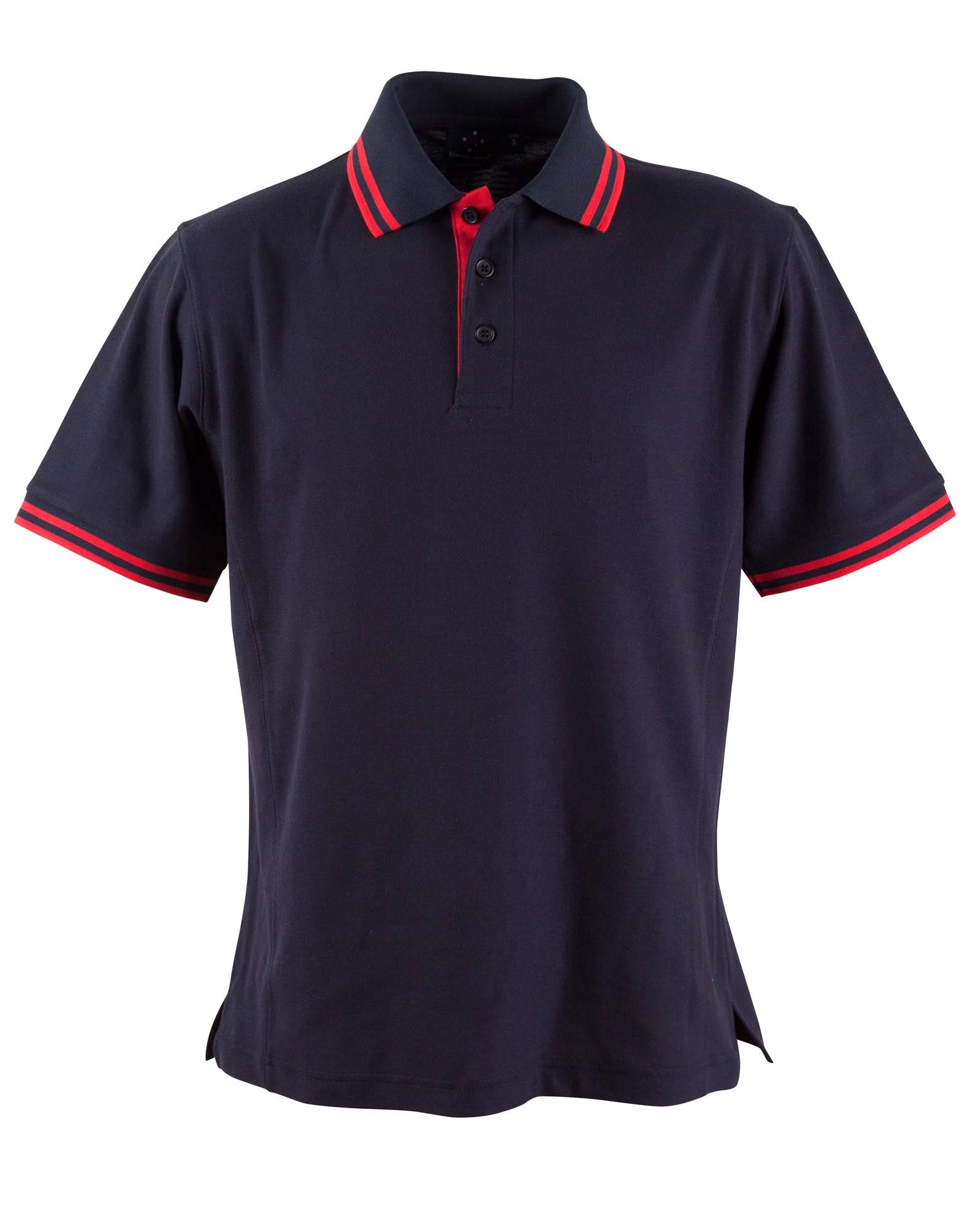 Mens TrueDry Contrast Pique Polo | 185gsm Cotton Blend with Embroidery or Custom Printing