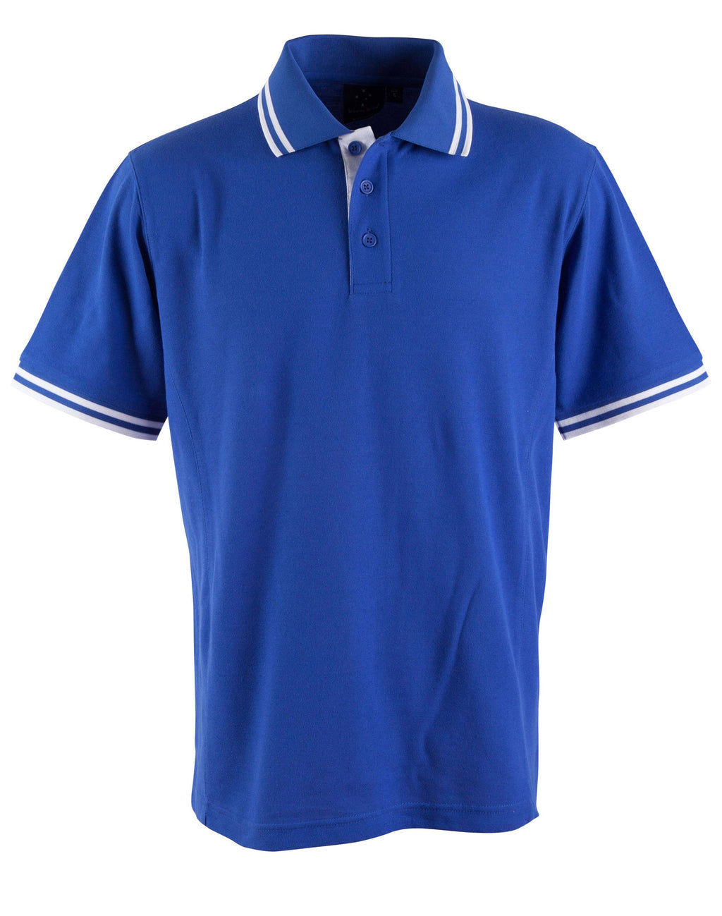 Mens TrueDry Contrast Pique Polo | 185gsm Cotton Blend with Embroidery or Custom Printing