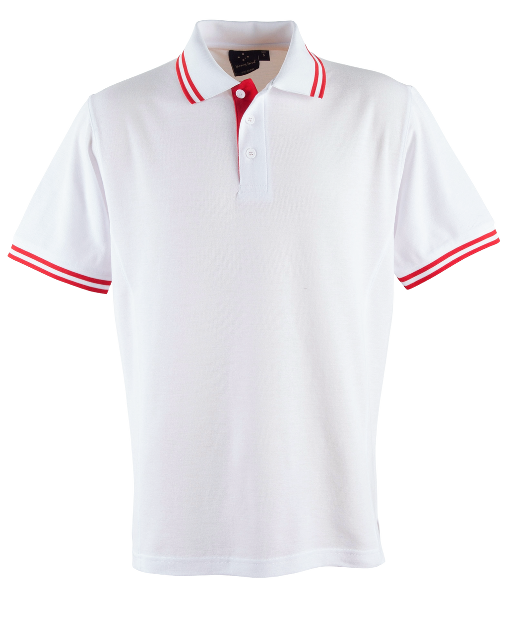 Mens TrueDry Contrast Pique Polo | 185gsm Cotton Blend with Embroidery or Custom Printing